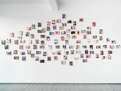 Brian Eno, Blocks, exhibition view. Courtesy of Paul Stolper Gallery