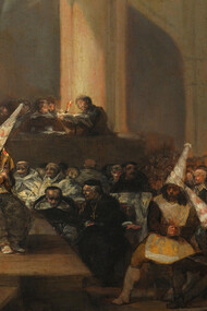 Auto fa fé (Tribunal da Inquisição), Francisco de Goya (ca. 1814)