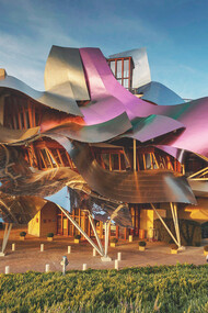 Hotel Marqués de Riscal in Spain, by architect Frank Gehry