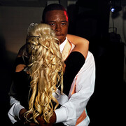 Gillian Laub, The Prom Prince and Princess dancing at the integrated prom, 2011