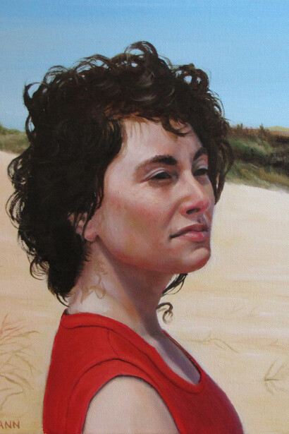 Ann 2014 by Paul N. Pedersen, oil on canvas 14 x 11” ©Paul N. Pedersen