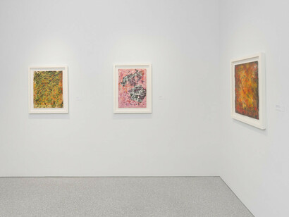 Beauford Delaney, The light contained in every thing, exhibition view. Courtesy of Michael Rosenfeld Gallery