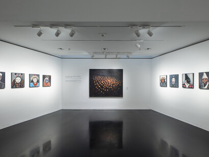 Stories of the northwest. Four decades of Duan Zhengqu's painting, exhibition view. Courtesy of Tsinghua University Art Museum