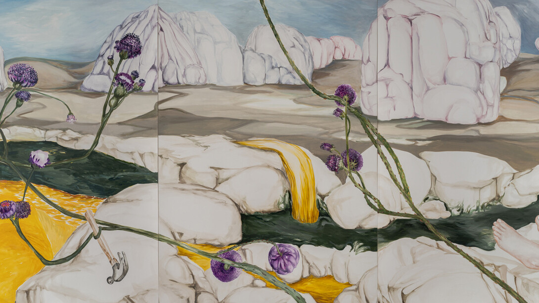April Street and Becca Mann (detail). Courtesy of James Fuentes Gallery