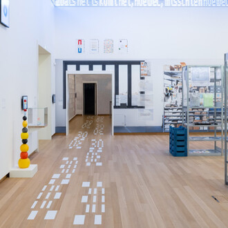 Karel Martens, Unbound, exhibition view. Courtesy of Stedelijk Museum 