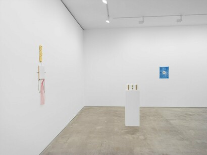 B. Wurtz, 13 works, exhibition view. Courtesy of Garth Greenan Gallery