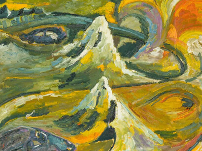 Ken Taylor Reynaga, Odyssey (detail), 2025. Courtesy of Brigade Gallery