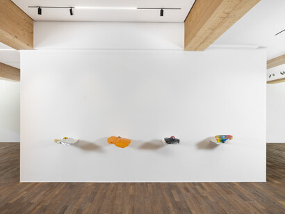 Various artists, Heavy hitters, exhibition view. Courtesy of Travesía Cuatro Gallery