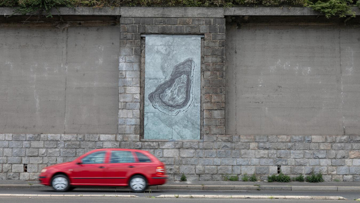 David Přílučík, Thank you for your service, exhibition view. Courtesy of Artwall Galery 