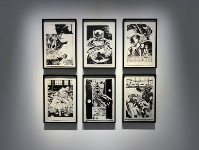 Klaus Janson, exhibition view. Courtesy of Philippe Labaune Gallery 