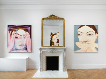 Karolina Jabłońska, Jarred kitchen, exhibition view. Courtesy of Esther Schipper Gallery