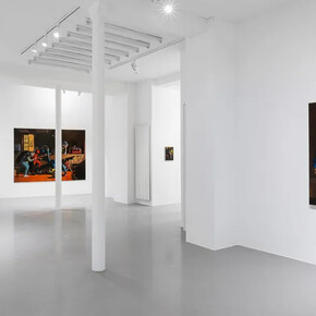 Mohamed Saïd Chair, Out of the shadows, exhibition view. Courtesy of Afikaris Gallery