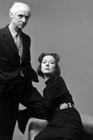 Irving Penn; Max Ernst y Dorothea Tanning, Nueva York, 1947 (detalle)