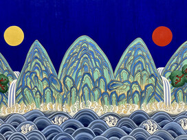 Kate Oh, A city recharging. Courtesy of Kate Oh Gallery