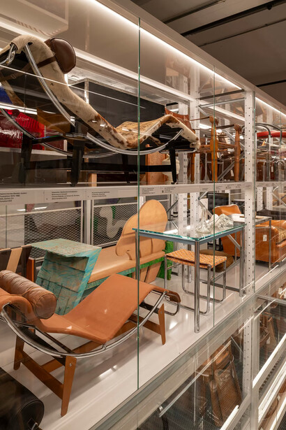 Various artists, Swiss design collection, exhibition view. Courtesy of Museum für Gestaltung Zürich