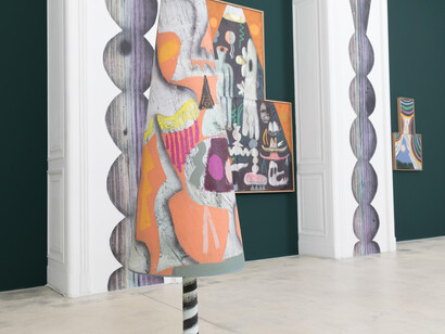 József Csató, The most mercyful thing, exhibition view. Courtesy of Galerie Krinzinger