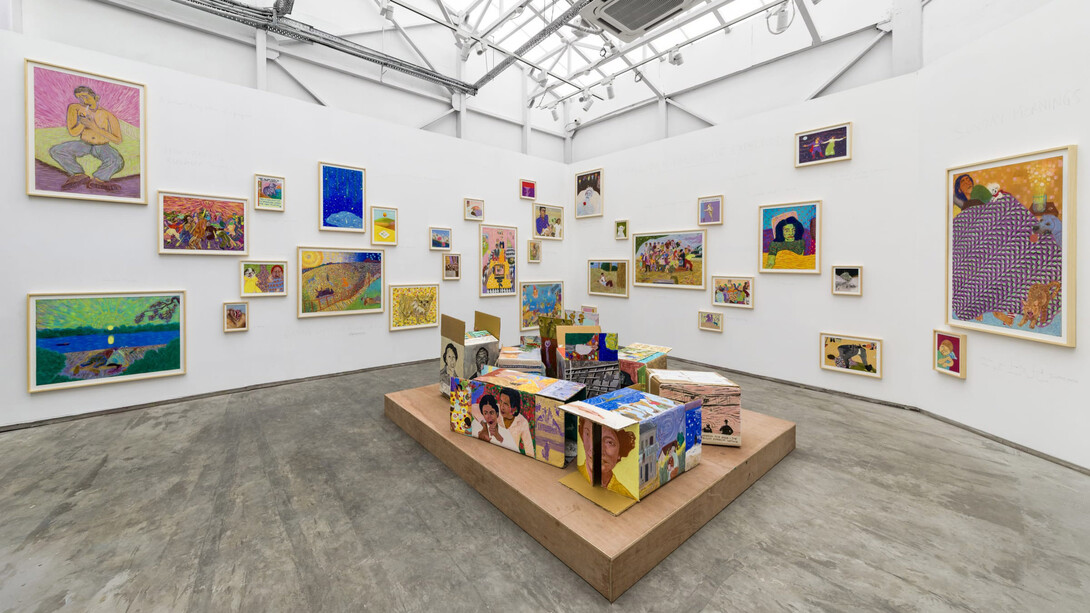 Sohrab Hura, The forest, exhibition view. Courtesy of Experimenter