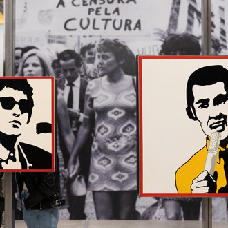 Varios artistas, Pop Brasil: vanguardia y nueva figuración, 1960-70, vista de exhibición. Cortesía de la Pinacoteca 