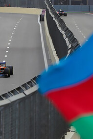 The opening ceremony of the 2018 Formula-1 Azerbaijan Grand Prix