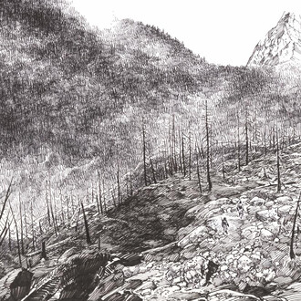 Christophe Bec, Thorgal - La déesse d'ambre. Avec l'aimable autorisation de la Galerie Huberty & Breyne