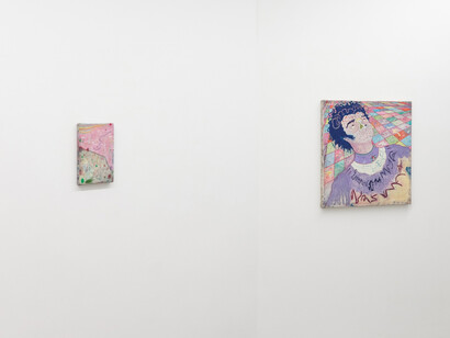 Ross Taylor, Divine cargo, ausstellungsansicht. Mit freundlicher genehmigung der Galerie Russi Klenner