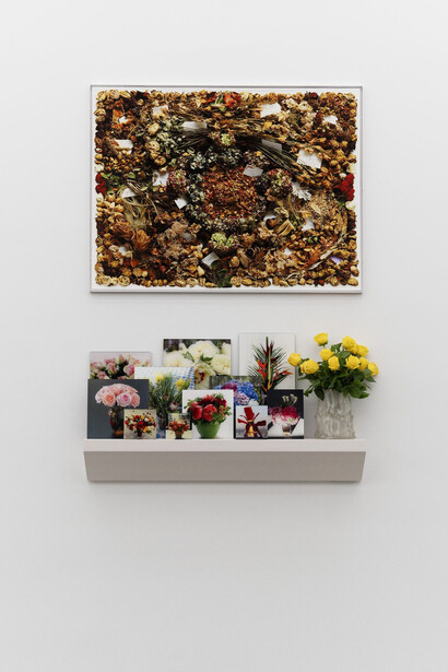 Sophie Calle, In memory of Frank Gehry's flowers, 2014. Courtesy of Perrotin Gallery