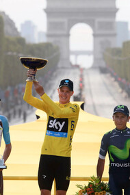 Tour de France 2016. La passerella finale sui Campi Elisi a Parigi