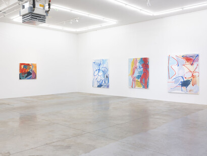 Divers artistes, Soft chaos, vue de l'exposition. Avec l'aimable autorisation de la Galerie Ceysson et Bénétière