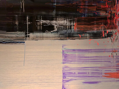 Cameron Gray, Transcape 8 (detail), 2025. Courtesy of Kaliner Gallery