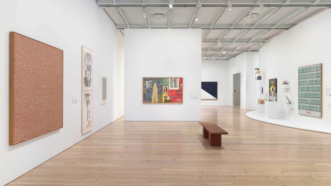 Varios artistas, Sin título (America), vista de exhibición. Cortesía del Whitney Museum of American Art