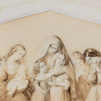 The awakening of beauty II. Courtesy of National Gallery of Slovenia