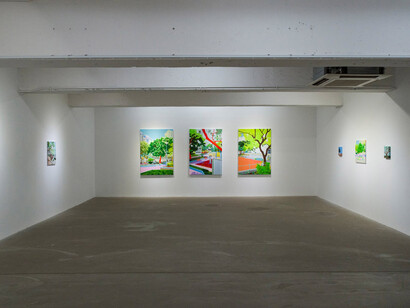 Elpis Chow, Sprawl, exhibition view. Courtesy of Gallery Exit 