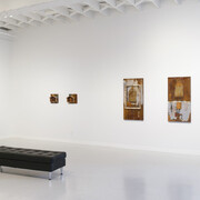 Willie Little, In my own little chair, exhibition view. Courtesy of Russo Lee Gallery