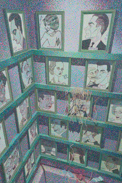 Cynthia Talmadge, Sardi's (detail), 2025. Courtesy of 56 Henry Street