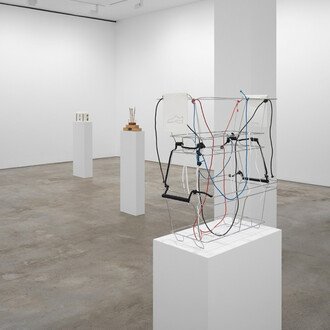 B. Wurtz, 13 works, exhibition view. Courtesy of Garth Greenan Gallery