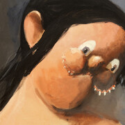 George Condo. Confrontation. Courtesy of Museum Berggruen