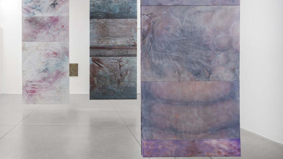 José Eduardo Barajas, Bleeding boundaries, vista de exhibición. Cortesía de la Galerie Nordenhake