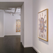 James Phillips, The pattern plays the mind, exhibition view. Courtesy of Hemphill Gallery