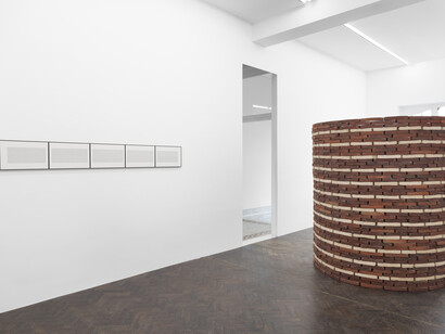 Jorge Méndez Blake, Inside the law, exhibition view. Courtesy of the artist and Meessen Gallery. Photo by Alice Pallot