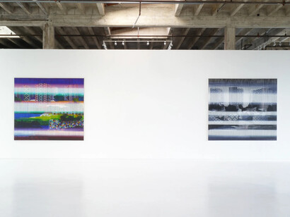 Driss Ouadahi, Reminiscence, exhibition view. Courtesy of Hosfelt Gallery