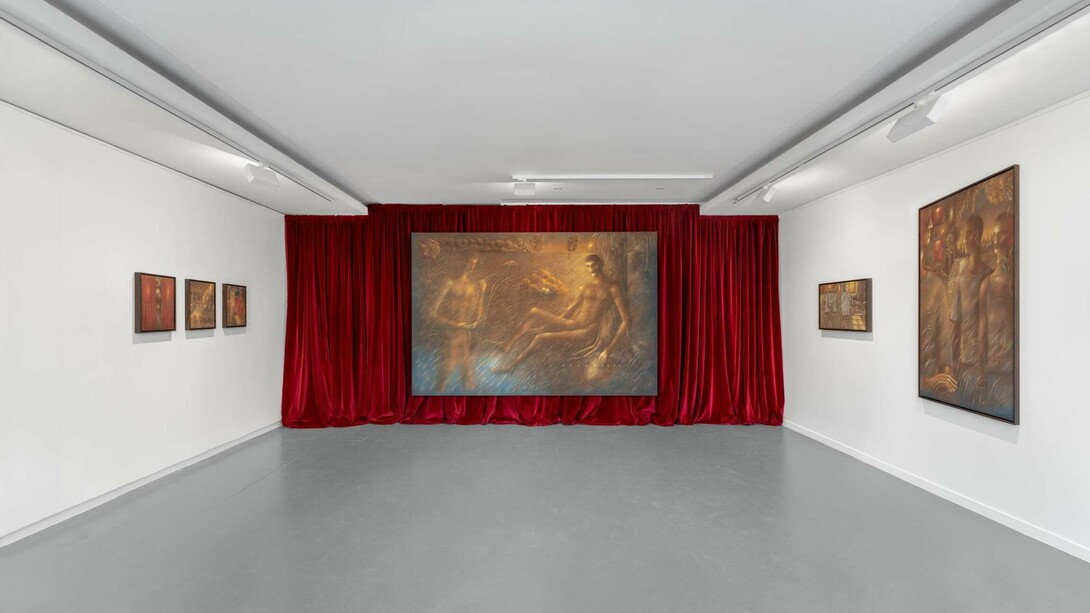 Fabien Adèle, Cycles, exhibition view. Courtesy of Almine Rech