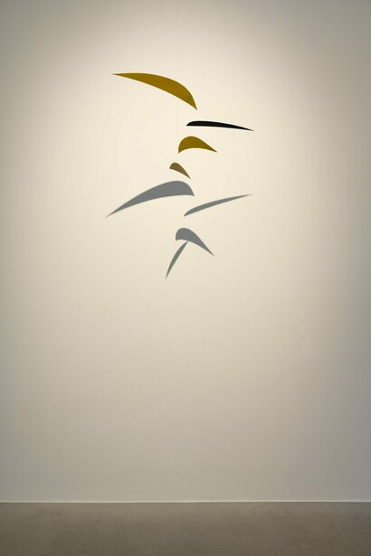 Bruno Munari, Ambienti luminosi, veduta della mostra. Per gentile concessione di kaufmann repetto