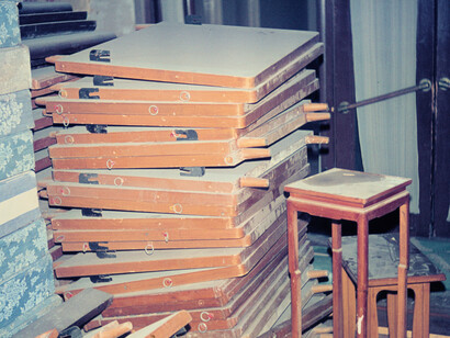 When the Cultural Revolution ended in 1976, the useless propaganda was taken down and stored in dusty rooms