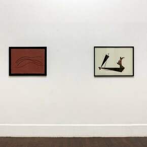 Tomaso Binga, Io sono io. Io sono me, vista della mostra. Per gentile concessione della Galleria Tiziana Di Caro