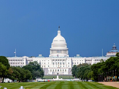 Panoramica del Campidoglio, Washington DC, USA