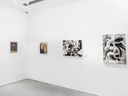 Bahar Sabzevari, Ancestral algorithms, exhibition view. Courtesy of Leila Heller Gallery 