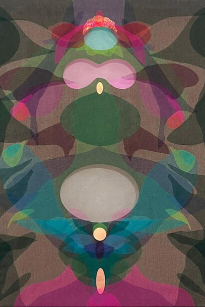 Laura Mema, Hummingbird, 2023. Courtesy of Nora Fisch Gallery