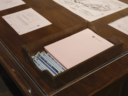 American Artist, Shaper of God: apple valley autonomy, exhibition view. Courtesy of CAAM