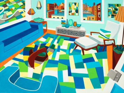 Roxa Smith, Puzzled (detail), 2024. Courtesy of C24 Gallery