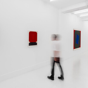 Georg Karl Pfahler, vista de exhibición. Cortesía de Galería Casado Santapau 